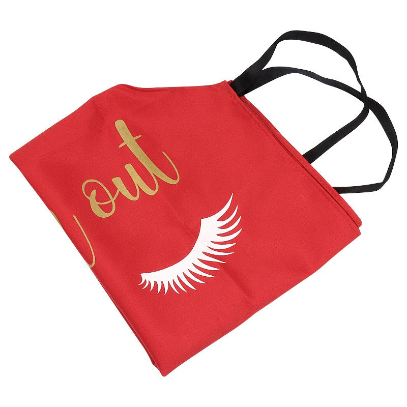 Lash Artist Apron / Eyelash Extension Salon Apron