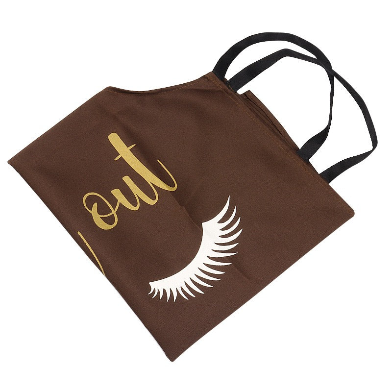 Lash Artist Apron / Eyelash Extension Salon Apron