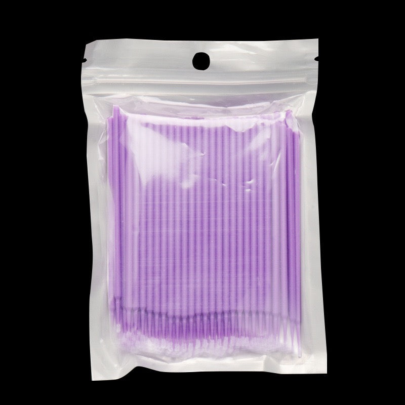 Disposable Lash Cleaning Swabs / Eyelash Extension Cleaning Sticks
