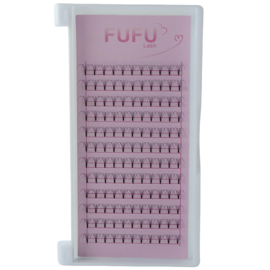 4D premade fans short root