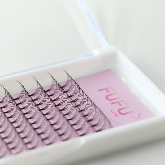 5D premade fans short root