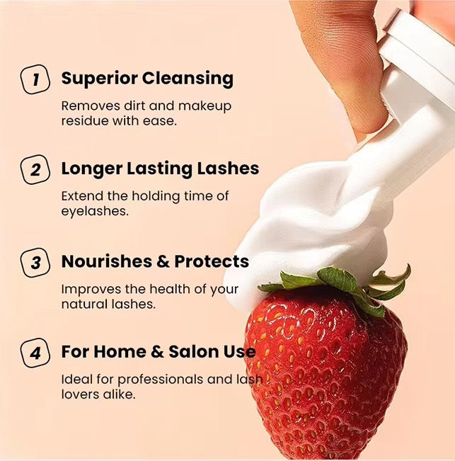 Lash foam